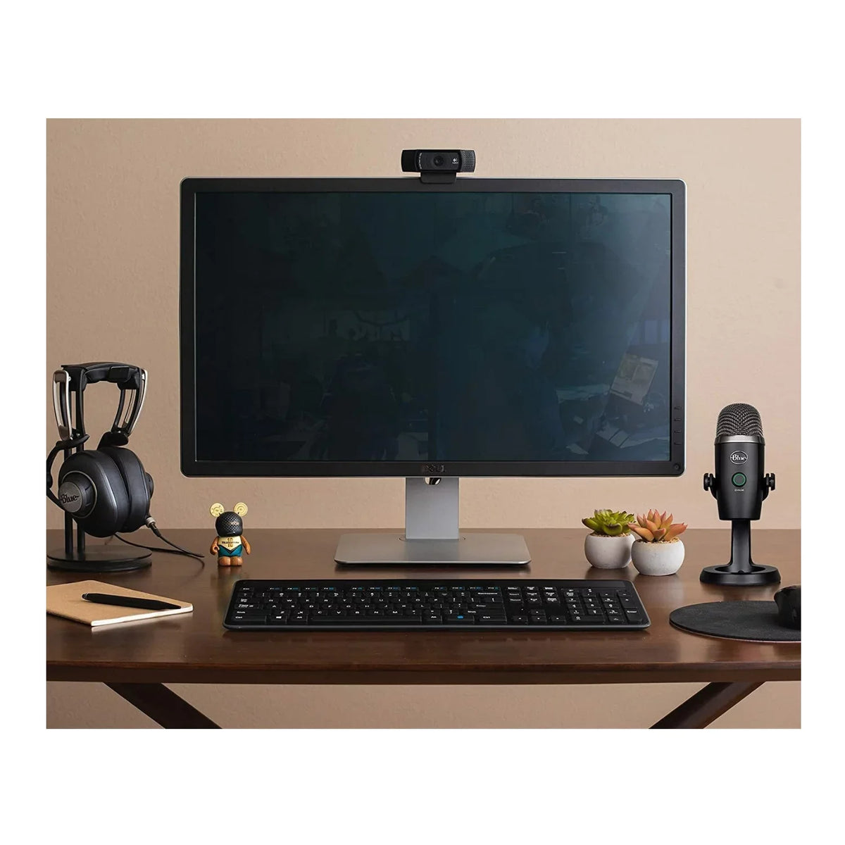Blue Yeti Nano Premium USB Mic Charcoal with Knox Gear Boom Arm, Pop Filter and Shock Mount