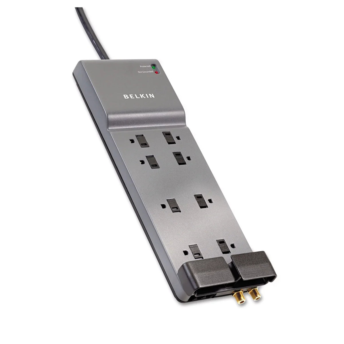 Belkin Office Series SurgeMaster Surge Protector, 8 Outlets, 6 ft Cord, 3390 Joules