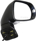 Mirror Compatible With 2013-2015 Lexus RX450h RX350 Right Passenger Side Heated In-housing Signal Light Paintable Kool-Vue