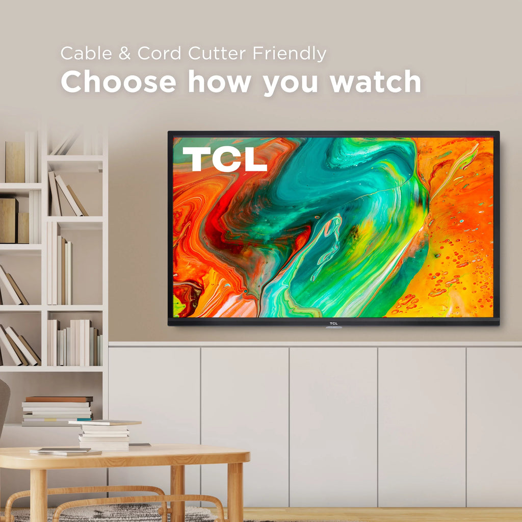 Restored TCL 40" Class FHD (1080p) LED Android Smart TV 3-Series 40S334 (Refurbished)