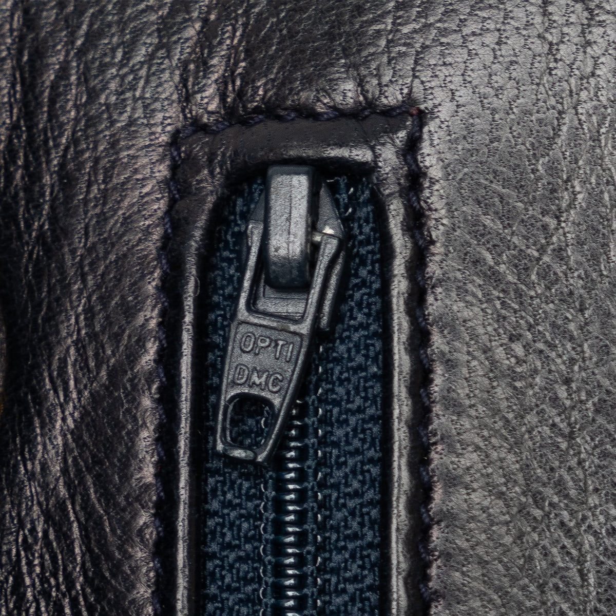 Pre-Owned Authenticated Chanel Medium Classic Lambskin Double Flap Leather Blue Shoulder Bag Unisex (Good)