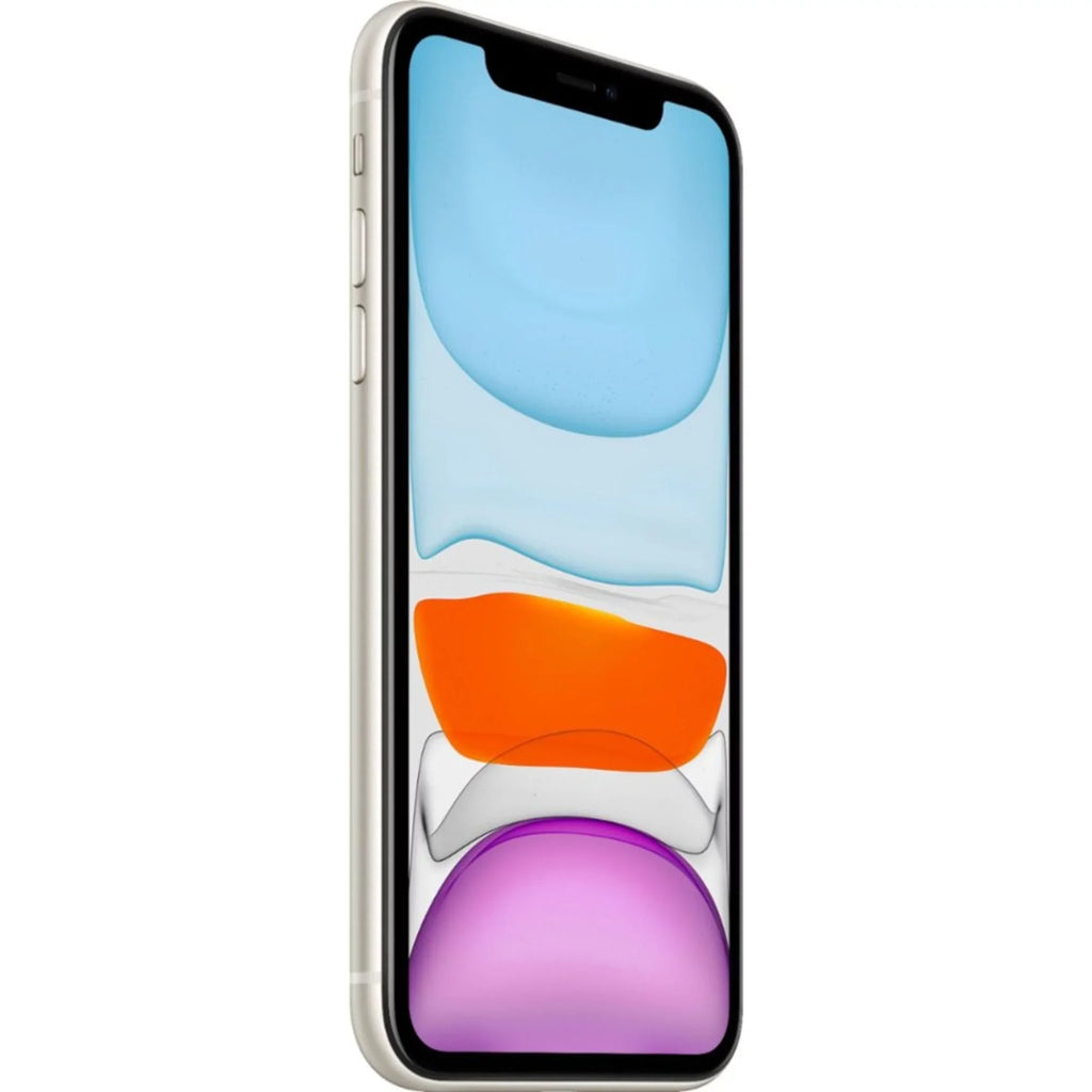 Restored Apple iPhone 11 128GB Fully Unlocked (Verizon + Sprint + GSM Unlocked) - White (Refurbished)