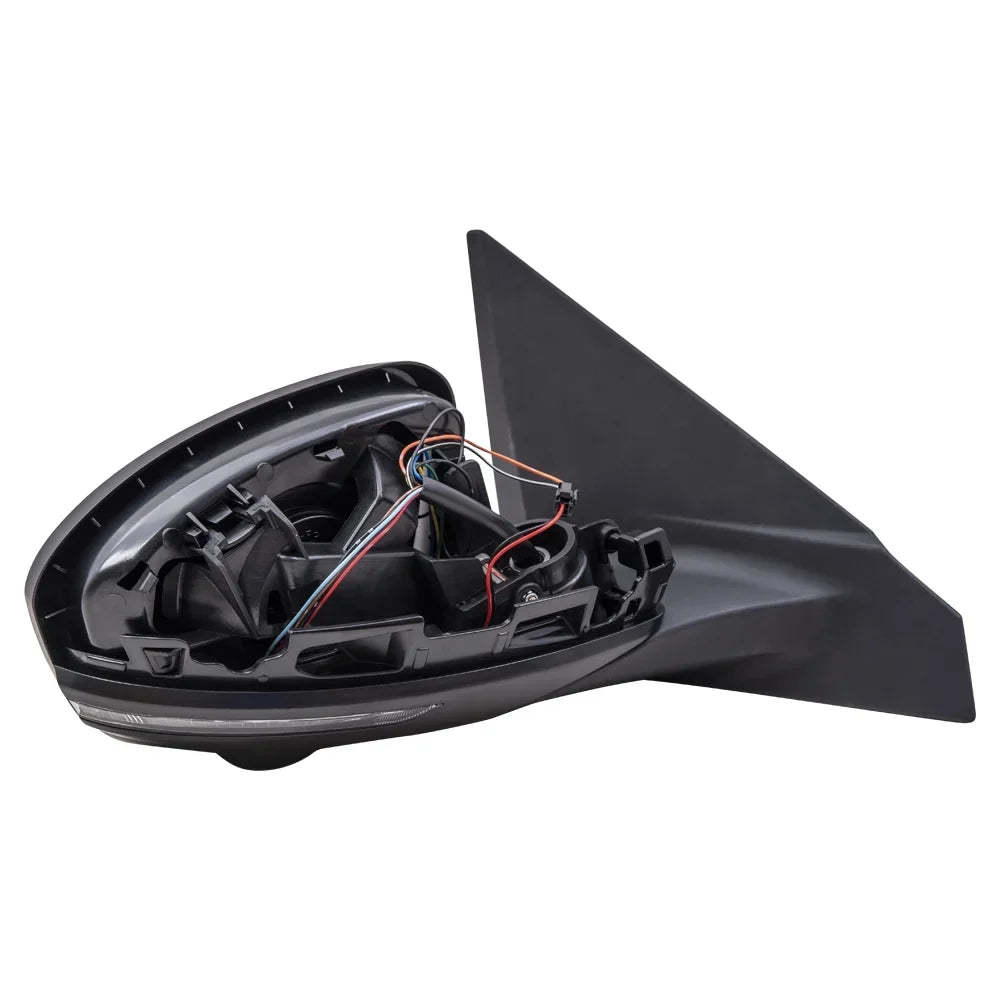 Brock Aftermarket Replacement Passenger Right Power Mirror With Heat-Signal-Camera Paint To Match Midnight Compatible With 2020-2021 Nissan Sentra
