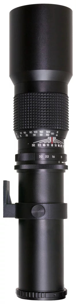 Digitalmate 500mm Super Preset Telephoto Zoom Lens for Nikon D4S, DF, D4, D3, D810, D800, D750, D700, D610, D600, D300, D90, D7200, D7100, D5500, D5300, D5200, D5100, D3300, D3200 Digital SLR Camera