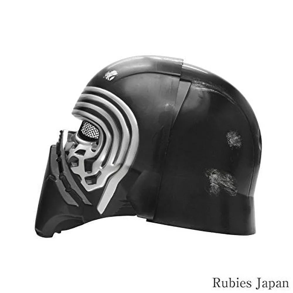 Star Wars Kylo Ren Charcoal Plastic Halloween Costume Mask, for Adult