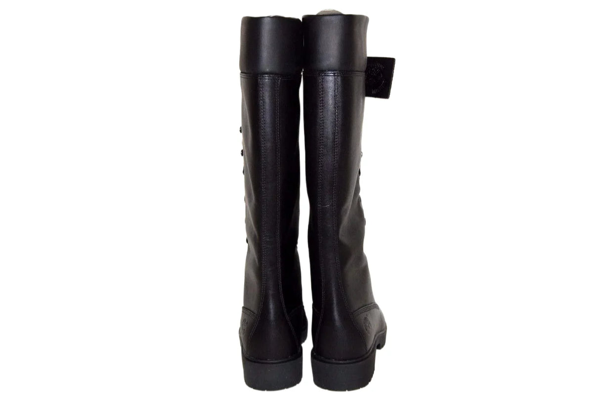 Timberland Women Premium 14 Unit Charcoal Medium Leather Boot 28398 Size 5 US