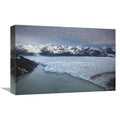 Global Gallery 12 x 18 in. Hubbard Glacier Encroaching on Gilbert Point - Wrangell-St. Elias National Park - Alaska Art Print - Matthias Breiter