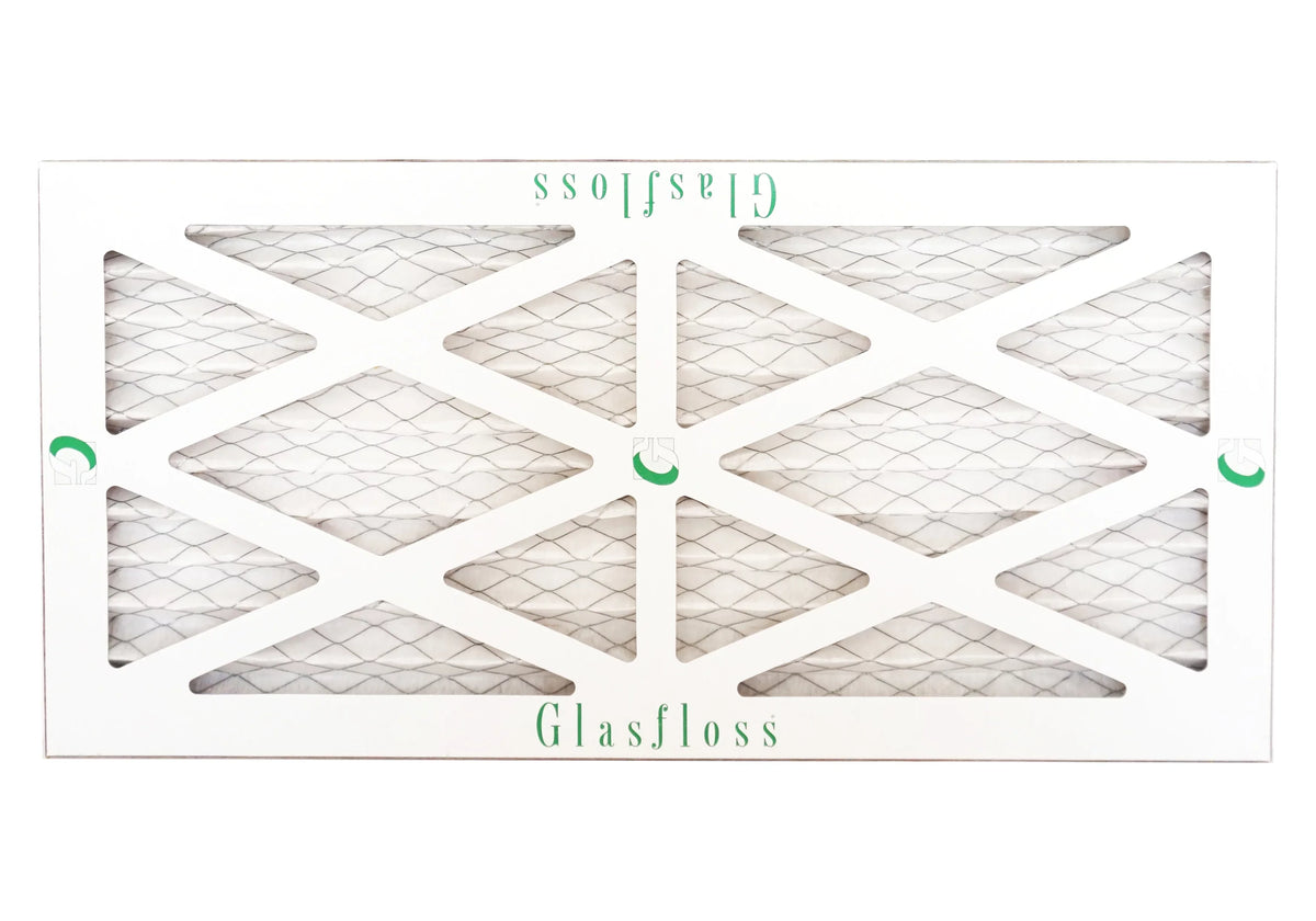 Glasfloss 10x30x1 - MERV 13 -Qty:4 - Furnace Air Filter - Made in USA (Actual Size: 9.5 x 29.5x7/8 Unit