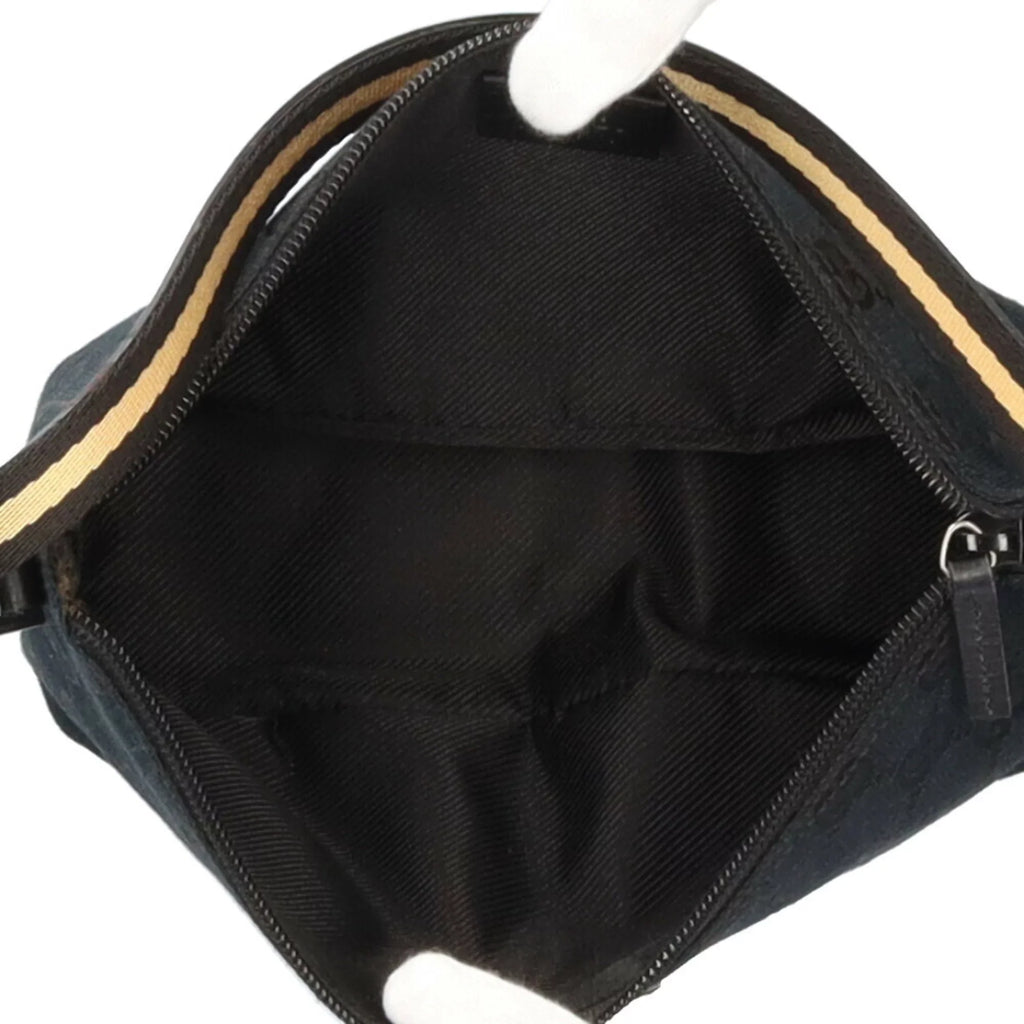 Pre-Owned Gucci sherry handbag GG canvas Midnight ladies GUCCI (Good)