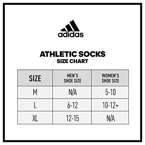 adidas Men's Athletic Cushioned No Show Socks (6-Pair), Onyx - Onix Marl/ Dark Onix, Large, (Shoe Size 6-12)