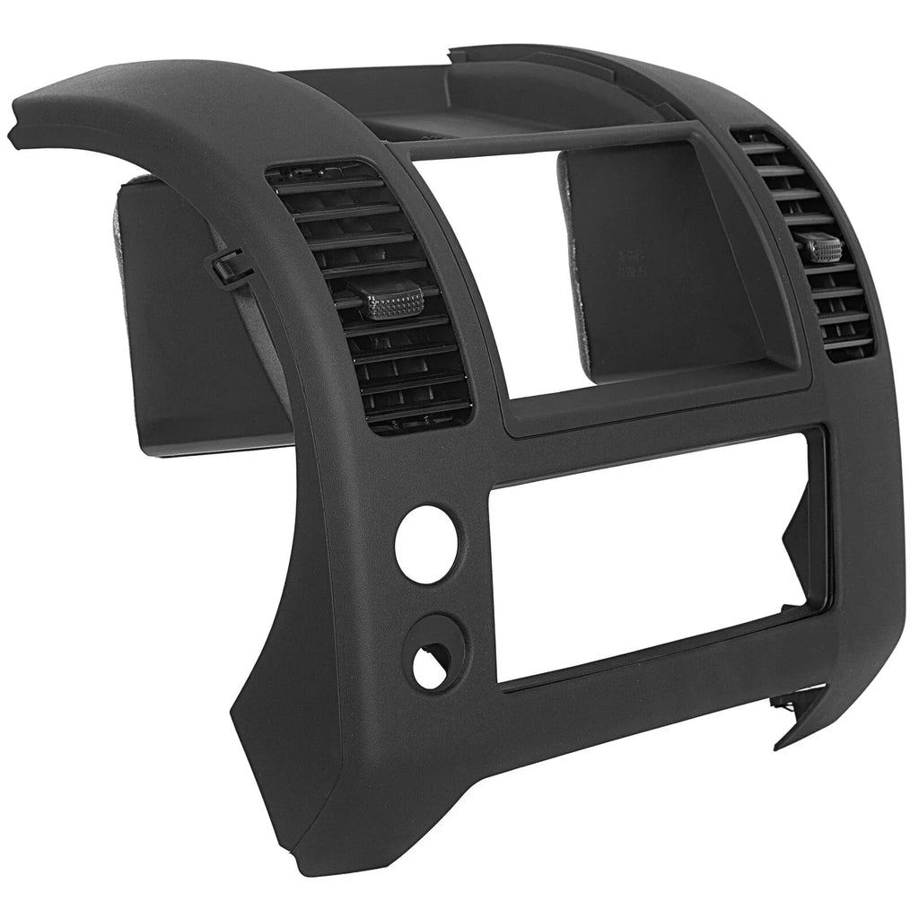 KOJEM ront Center Dash Console for 2005-2020 Nissan Frontier, Front Center Dash Console Instrument Panel Lid Bezel Dashboard Cover Replacement for Part Number 68259-ZP16C, Matte Onyx