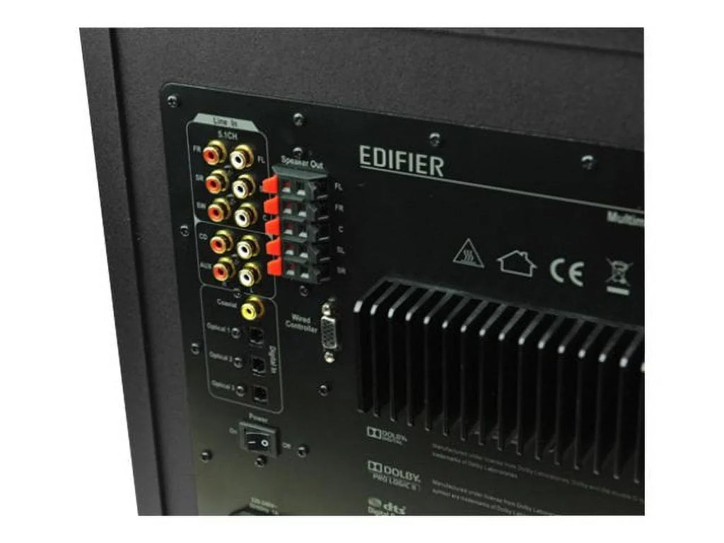 Edifier S760D 5.1 Speaker System, 540 W RMS, Charcoal