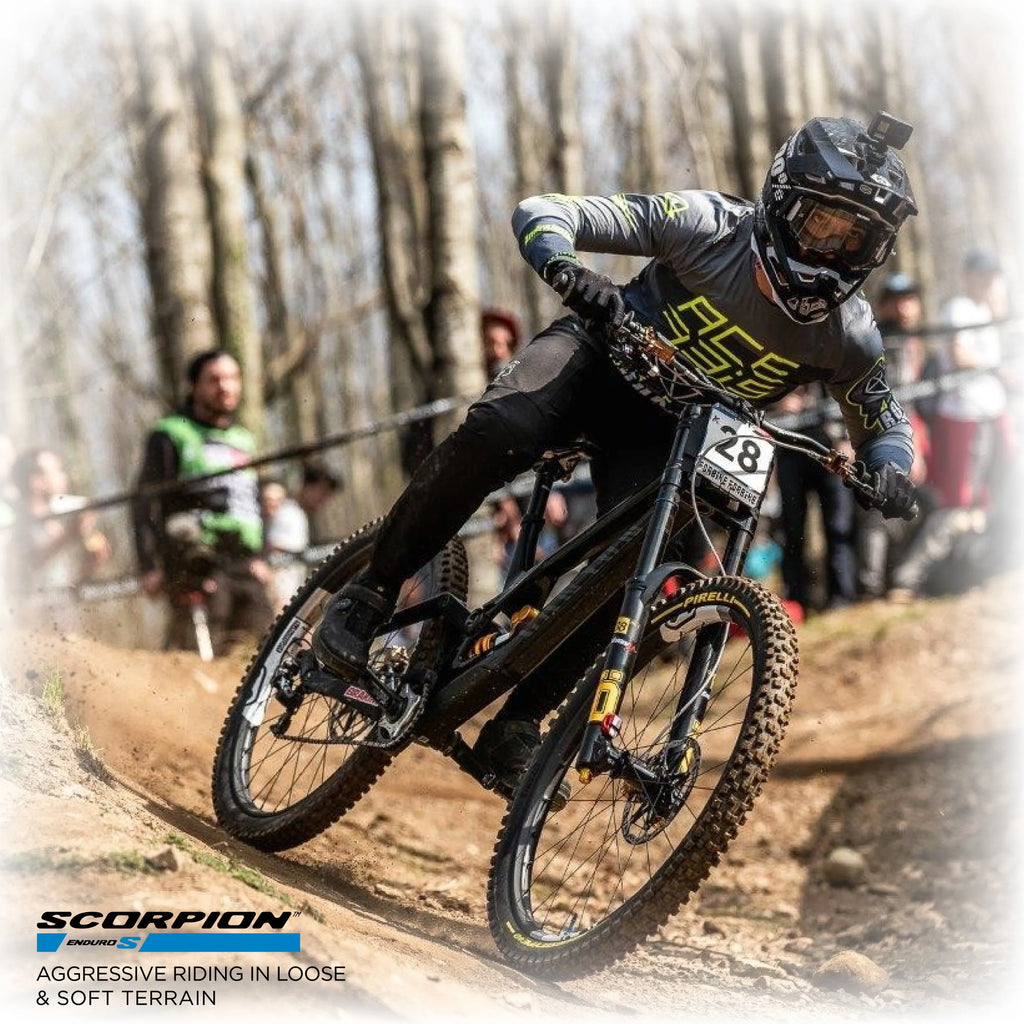 Pirelli Scorpion Enduro S Classic 29" x 2.4 Mountain Bicycle Tire Unmatched Grip and Reliability for Extreme Enduro Riding Tubeless Ready Unit TLR Enhanced ProWall MTB Casing + SmarTUBE 23/32-622