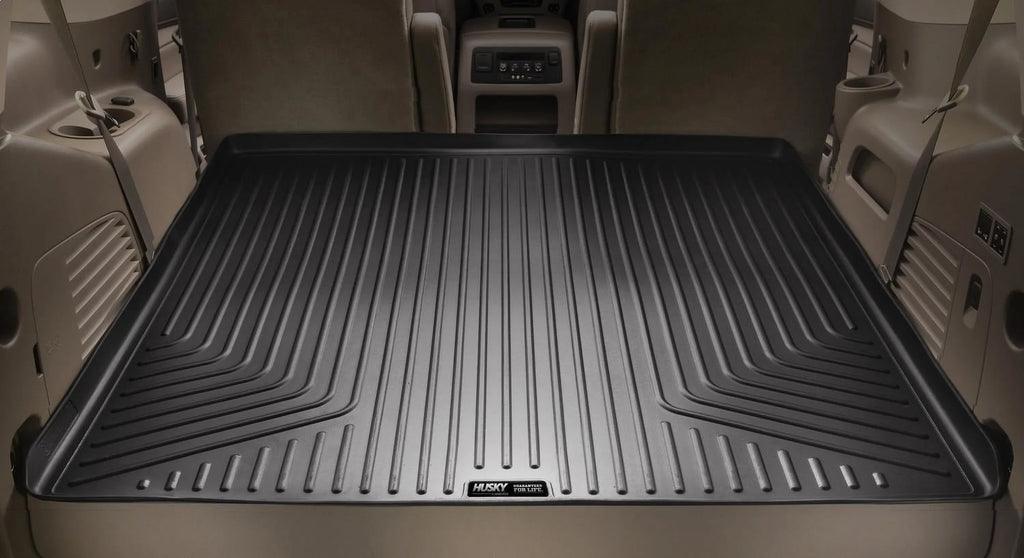 Husky by RealTruck Cargo Liner Compatible with 07-14 Escalade ESV/Suburban 1500/Yukon XL 1500 Compatible with select: 2007-2014 Chevrolet Suburban, 2007-2014 GMC Yukon XL