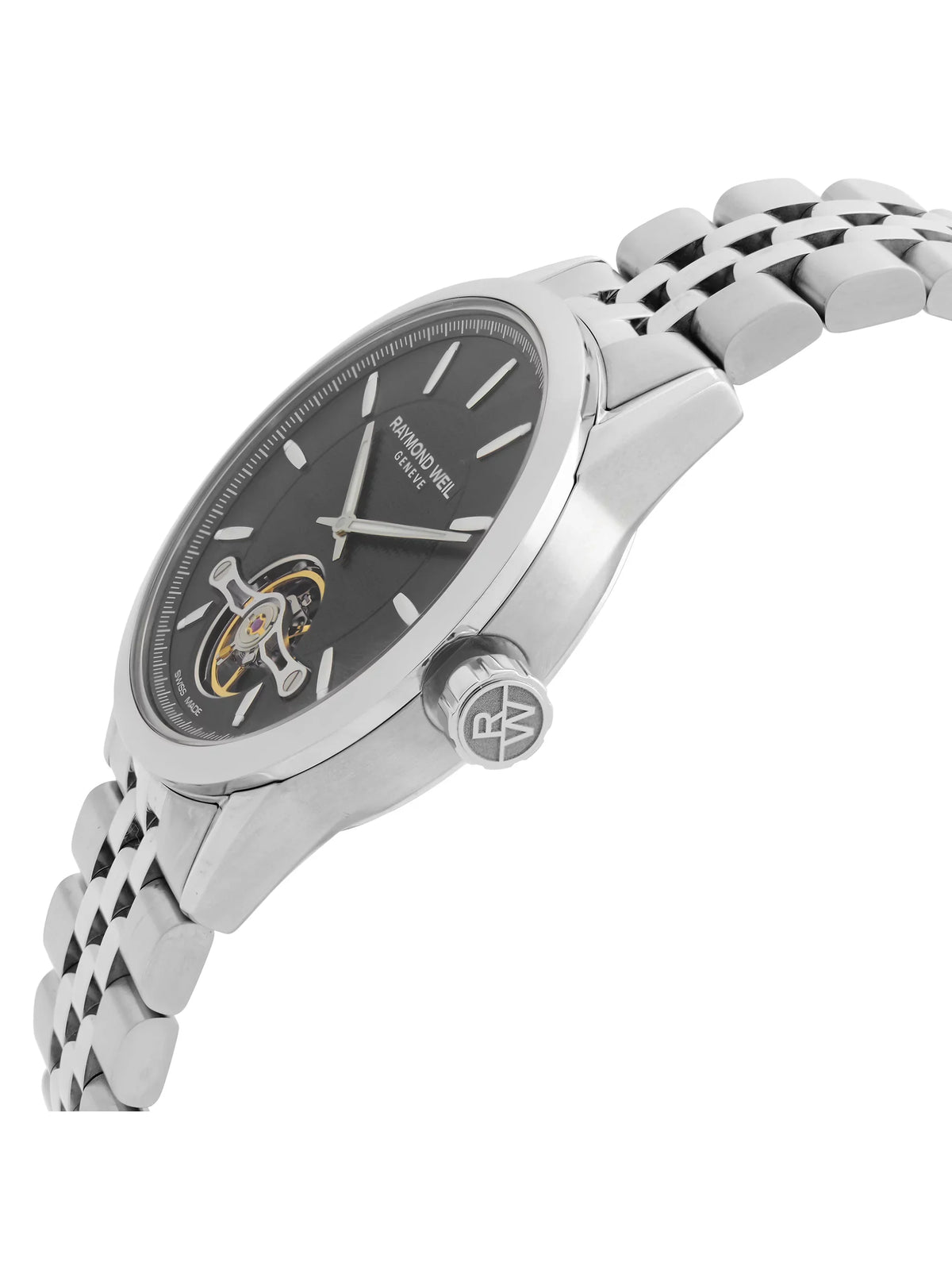 Raymond Weil Freelancer 42mm Steel Midnight Dial Automatic Mens Watch 2780-ST-20001