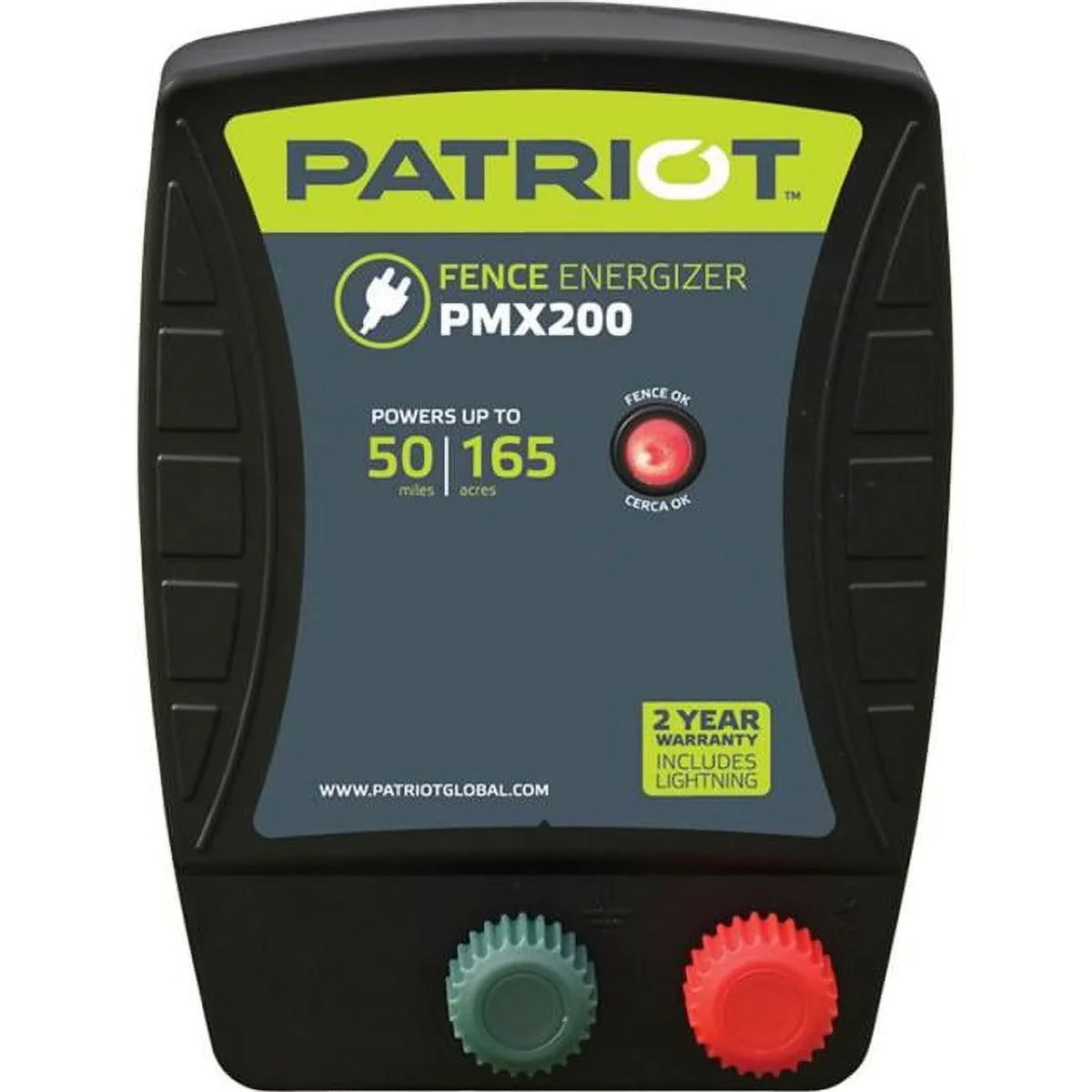 Tru-Test Patriot Pmx 200 Fence Energizer - Midnight - Up to 50 Mile