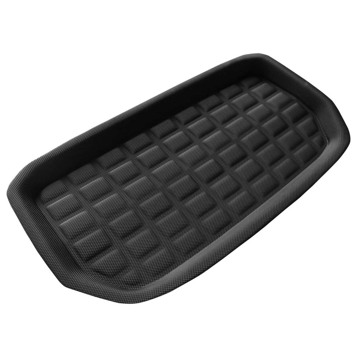 Ikon Motorsports Trunk Mats Cargo Liner Compatible with 2020-2023 Tesla Model Y, Onyx TPE 3D Molded Waterproof Anti-Slip Frunk Trunk Under Cargo Storage Liner Mat Interior Accessories 3PCS