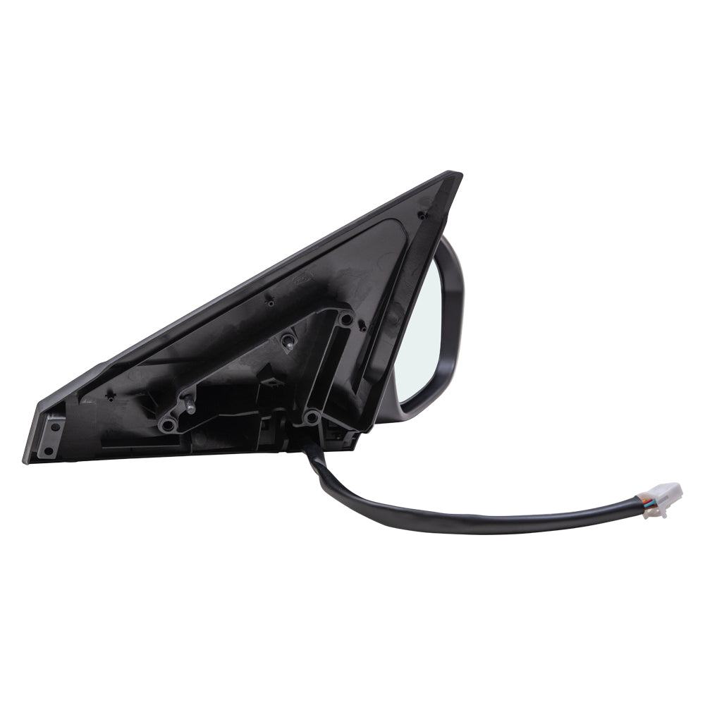 Brock Aftermarket Replacement Passenger Right Power Mirror With Heat-Signal-Camera Paint To Match Midnight Compatible With 2020-2021 Nissan Sentra