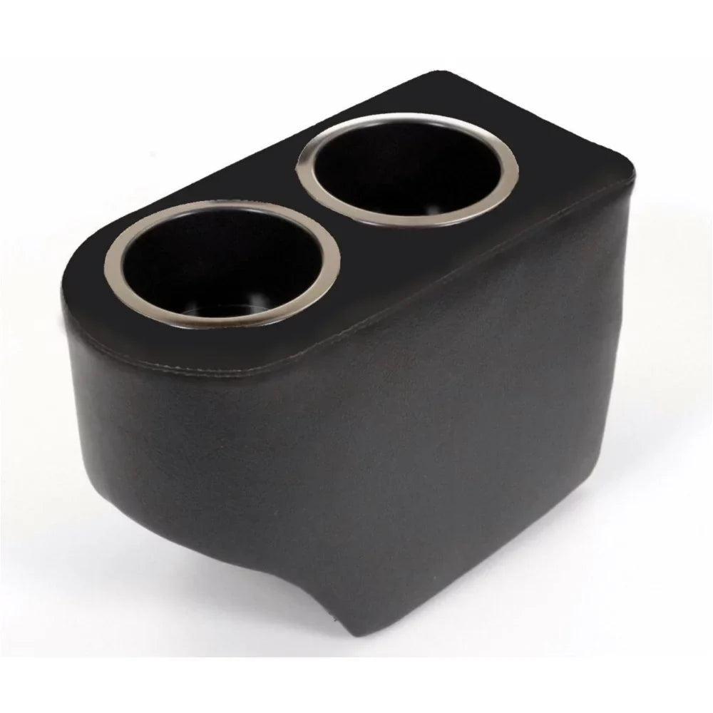 Teledu Universal Madrid Charcoal HumpHugger Dual Drink Holder MuscleCar Hotrod Made