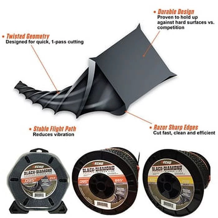 Echo Original Equipment Onyx Diamond Trimmer Line, .105 Line 5 Lb. Spool - 330105075
