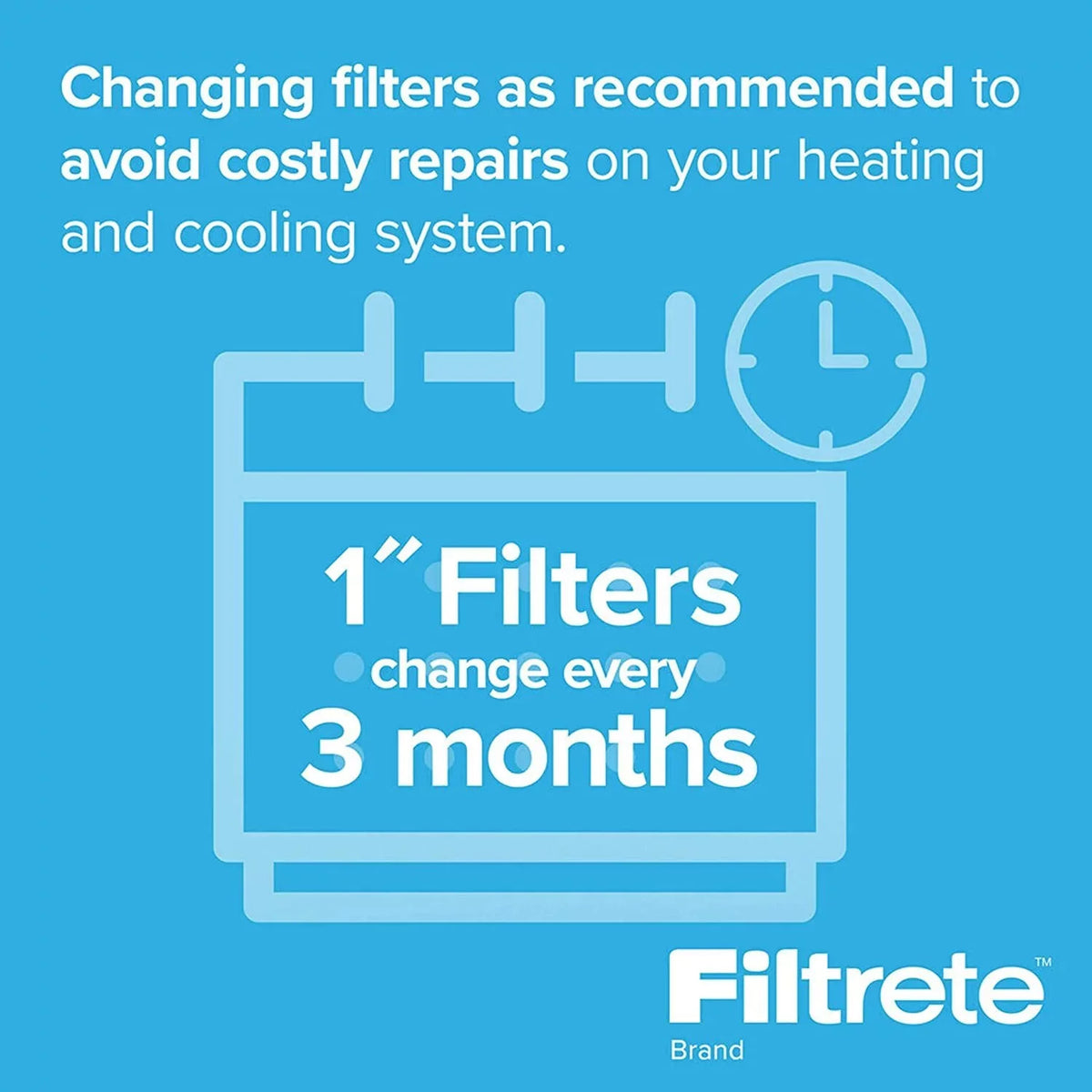 Filtrete 16x25x1 Air Filter, MPR 700, MERV 8, Clean Living Dust, Pollen and Pet Dander Reduction 3-Month Pleated Inch Air Filters, 4 Filters
