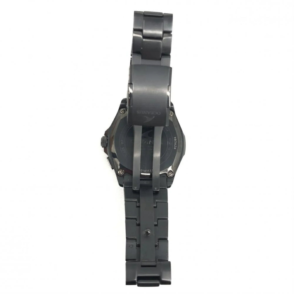 Pre-Owned CASIO OCIANUS OCW-S100B-1AJF Quartz Radio Solar Dark Casio (Fair)