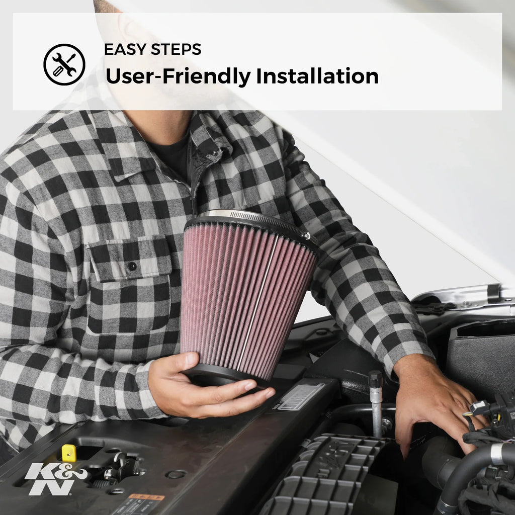 K&N Engine Air Filter: High Performance, Premium, Washable, Industrial Replacement Filter, Heavy Duty: E-3471