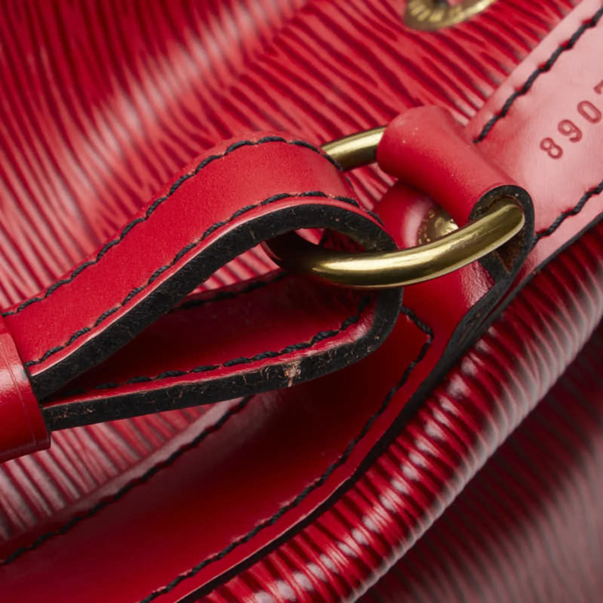 Pre-Owned Louis Vuitton Epi Petit Noe One Shoulder Bag Handbag M44107 Castilian Red Leather Ladies LOUIS VUITTON (Good)