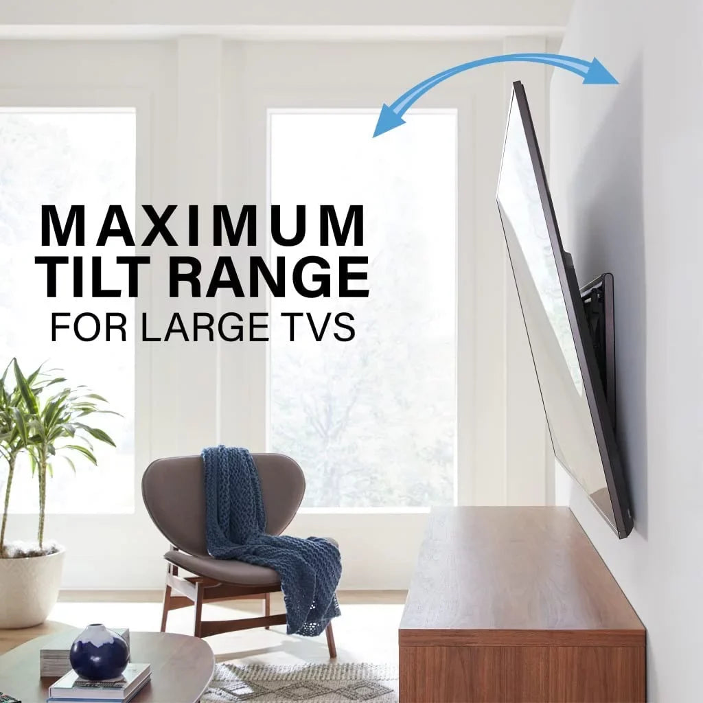 SAMSUNG Inch Class OLED 4K S95B Series - Quantum HDR OLED Self-Illuminating LED Smart TV with a Sanus VLT7-B2 42"- 90" Large Advanced Tilt 4D TV Wall Mount (2022)