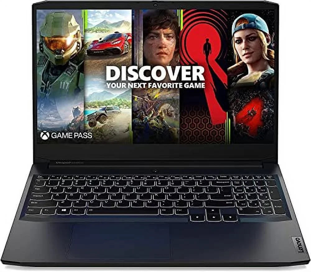 Lenovo IdeaPad Gaming 3 15.6" FHD 120Hz Gaming Laptop, AMD Ryzen 5-5600H, 8GB RAM 1TB SSD, RTX 3050 Ti 4GB GDDR6, Backlit Keyboard, Bluetooth, Webcam, WiFi, Windows 11, Shadow Onyx