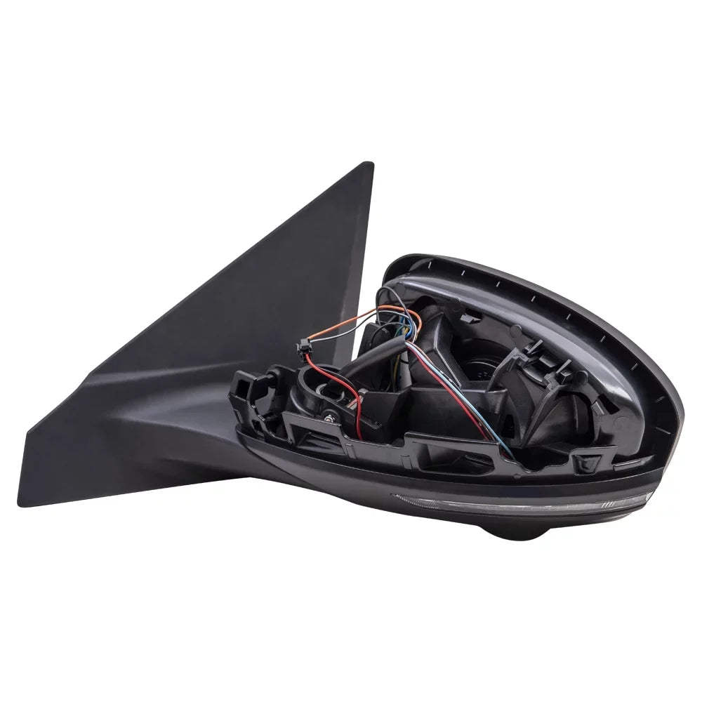 Brock Aftermarket Replacement Driver Left Power Mirror With Heat-Signal-Camera Paint To Match Dark Compatible With 2020-2021 Nissan Sentra