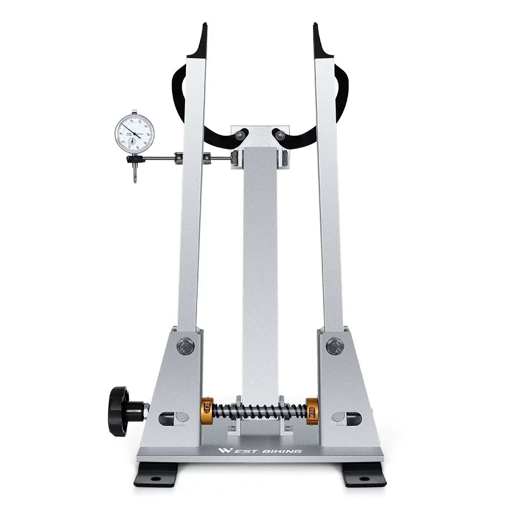WEST BIKING Wheel Truing Stand,Indicator Tire Prcise Road BMX Bike Tire Prcise Adjustment Rims Wheel MTB Wheel Stand BMX Bike Utility Wheel MTB Road Stand Dial Indicator BUZHI Prcise Adjustment Rims