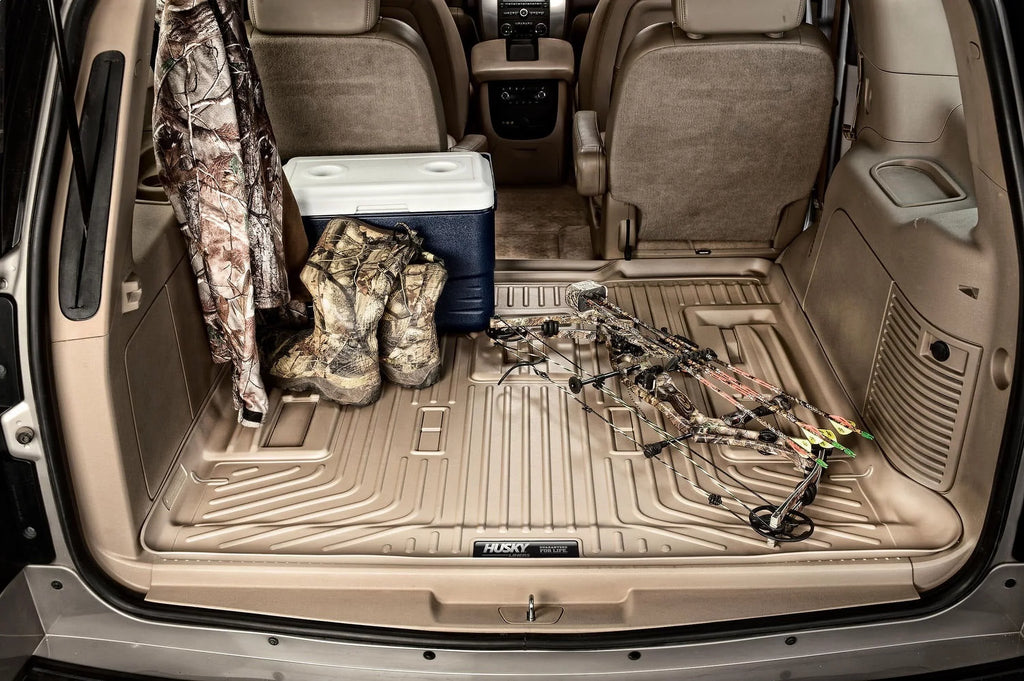 Husky by RealTruck Cargo Liner Compatible with 07-14 Escalade ESV/Suburban 1500/Yukon XL 1500 Compatible with select: 2007-2014 Chevrolet Suburban, 2007-2014 GMC Yukon XL