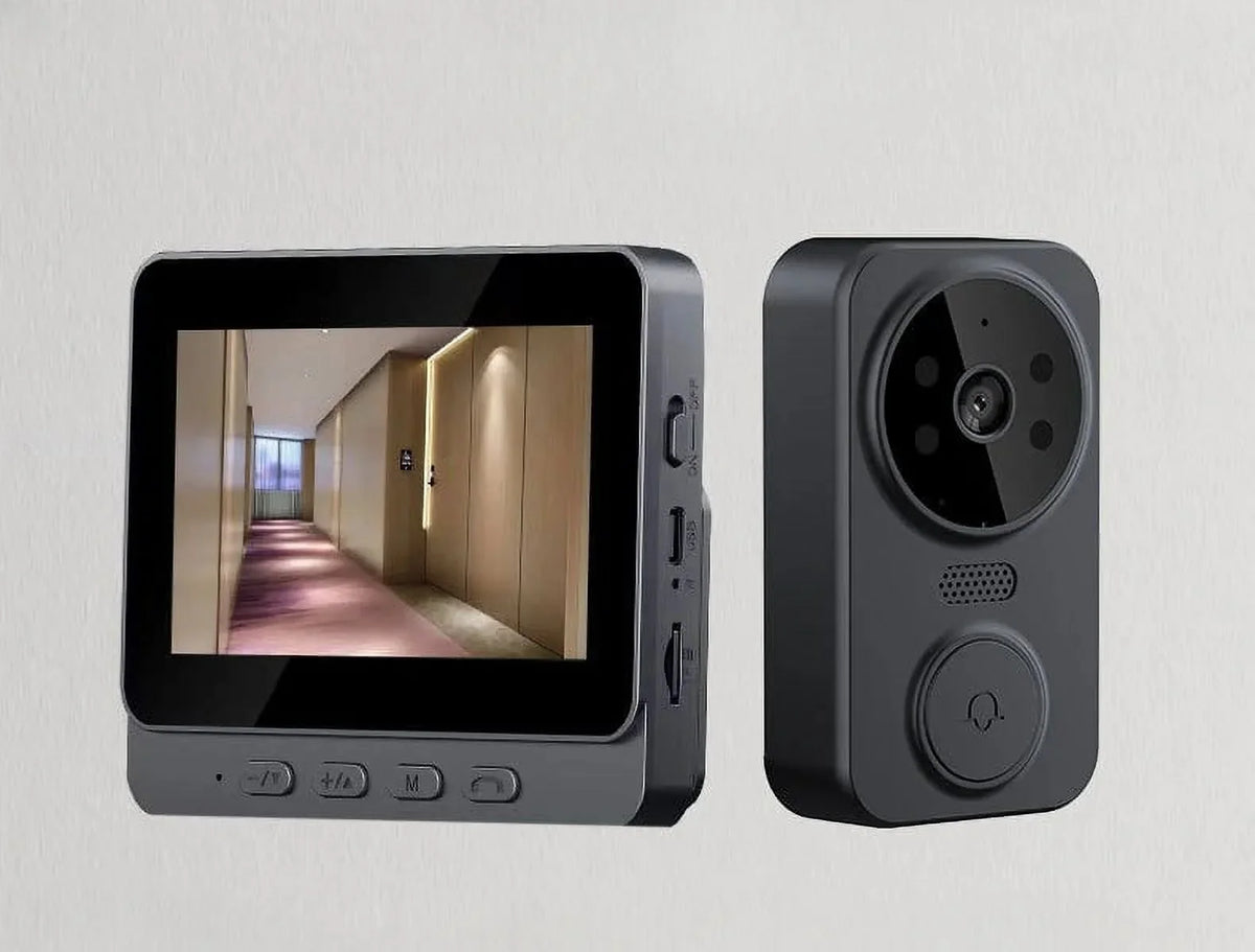 M12 video doorbell Inch home smart life 2.4G wireless video two-way intercom doorbell monitoring