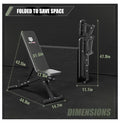 Major Fitness Weight Bench,1300 LBS Capacity Bench Press and 32 Adjustable Positions Strength Training Bench for Garage and Home Gym Workouts, Weight Lifting, and Bench Press