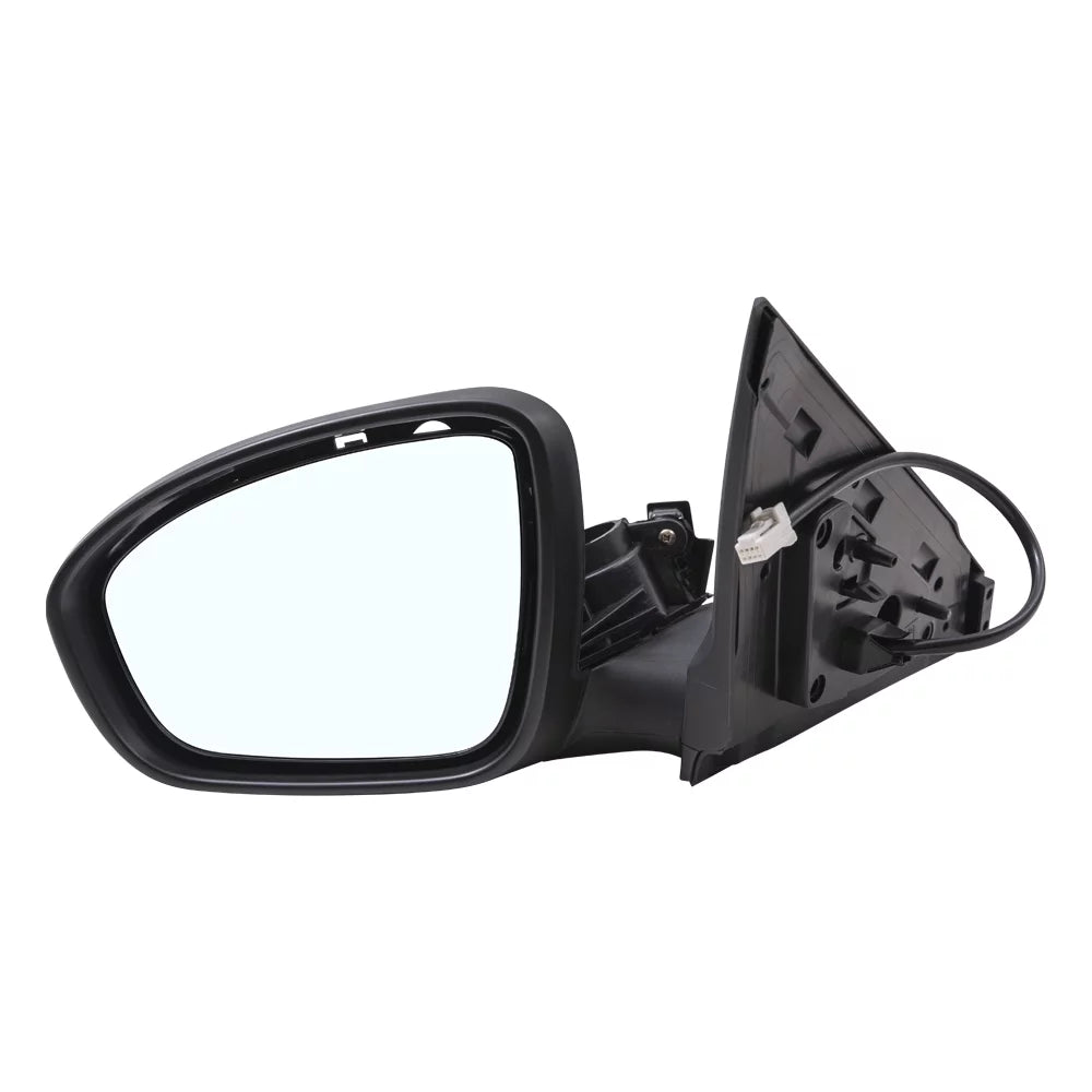 Brock Aftermarket Replacement Driver Left Power Mirror Without Heat-Signal-Camera Paint To Match Onyx Compatible With 2020-2021 Nissan Sentra