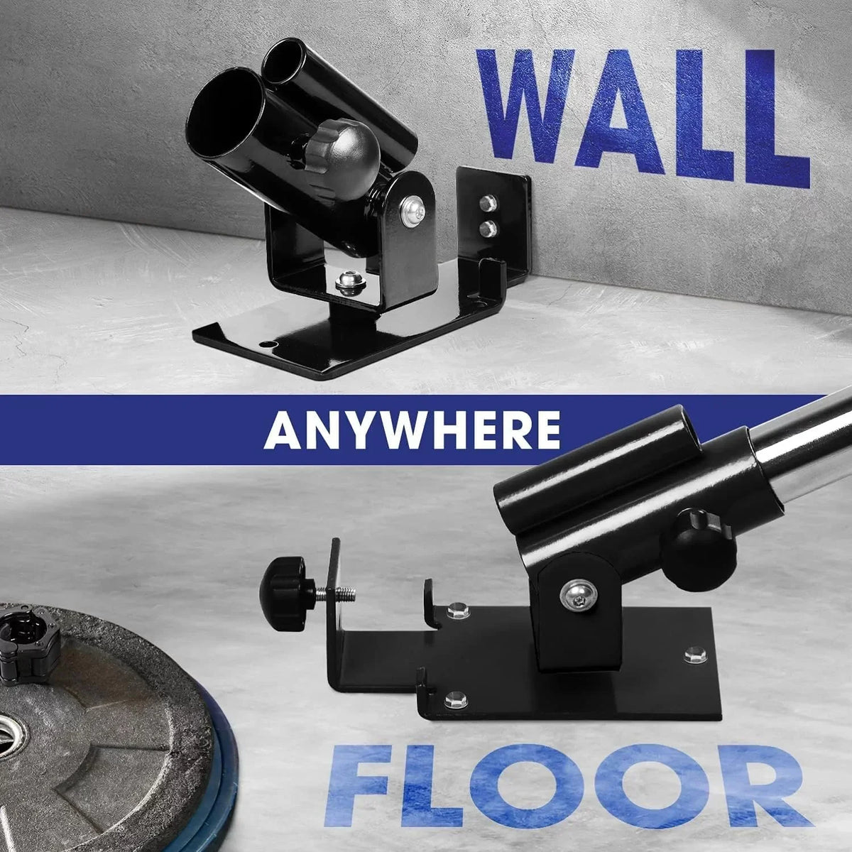Yes4All T-Bar Row Platform With 360-Degree Swivel Midnight