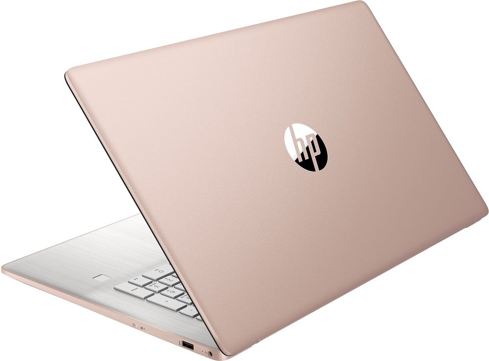 Restored HP 17CN0107DSREF 17.3" 1600x900 HD+ Intel Pentium Gold 7505 DualCore Processor 12GB RAM 256GB SSD Intel UHD Graphics Windows 11 Home Laptop Pale Rose Gold (Refurbished)