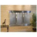 Adagio OFS2011 Olympus Falls-Square-Stainless Dark Featherstone Wall Fountain