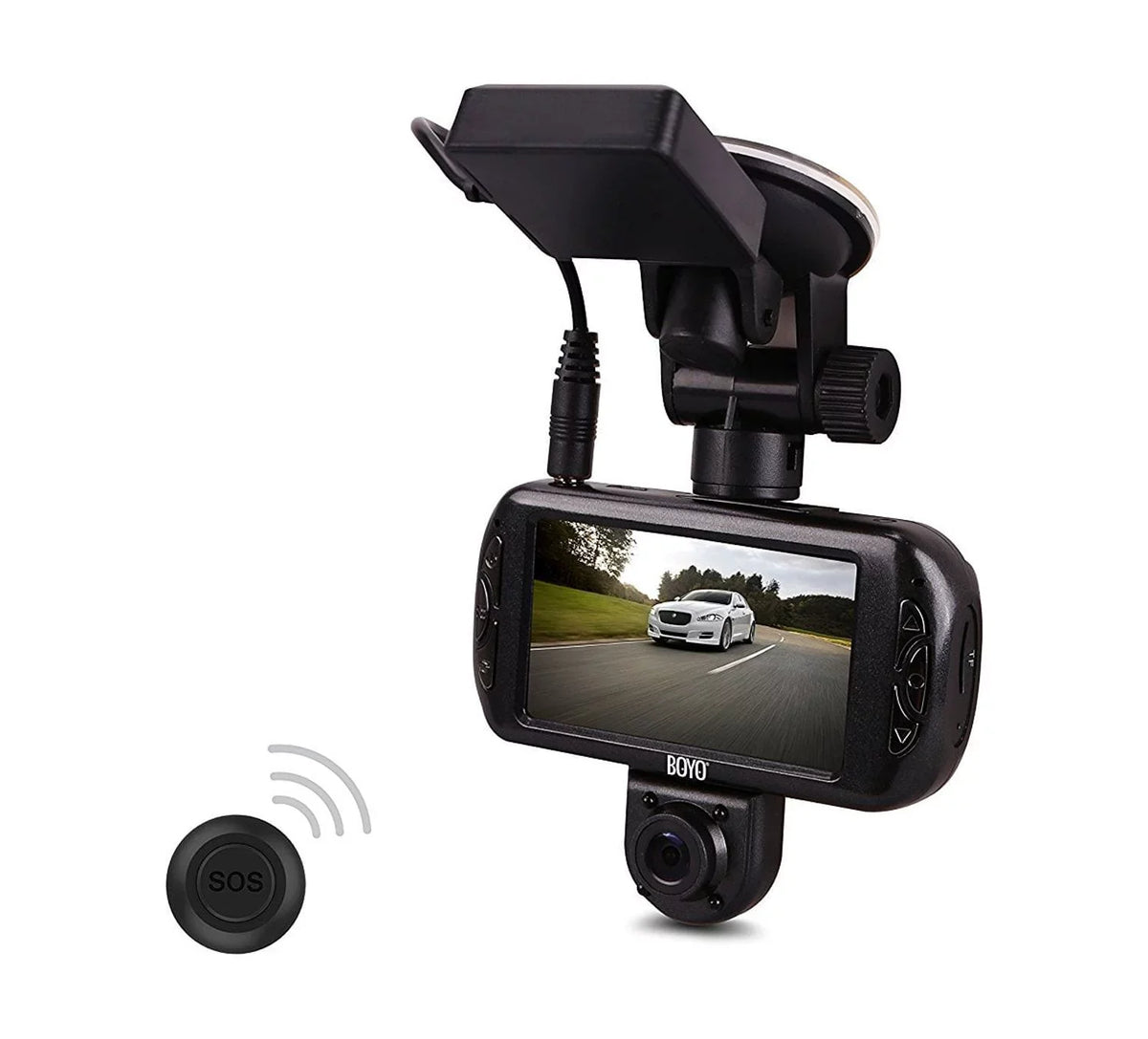 BOYO VTR217GW - Full HD 2-Channel Dash Cam Recorder