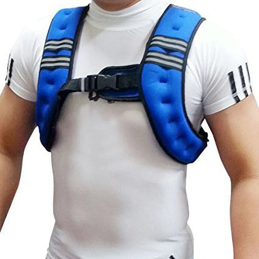 NEXPro Adjustable Weighted Weight Vest, 12 lbs