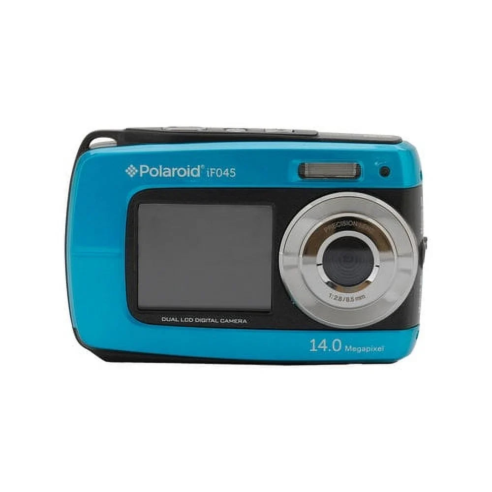Polaroid IF045-BLUE Dual Screen Water Proof Camera