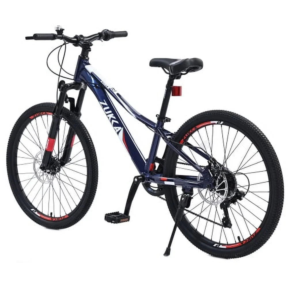 Mountain Bike for Girls and Boys Mountain 24 Unit shimano 7-Speed bike