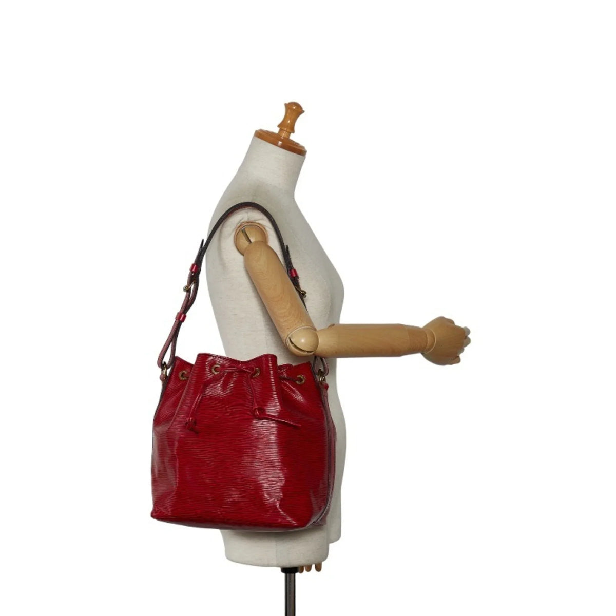 Pre-Owned Louis Vuitton Epi Petit Noe One Shoulder Bag Handbag M44107 Castilian Red Leather Ladies LOUIS VUITTON (Good)