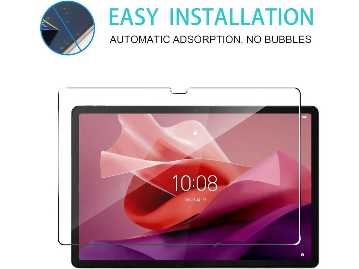 [2-Pack] Screen Protector for Lenovo Tab P12 / Lenovo Xiaoxin Pad Pro 12.7 Centimeter Tempered Glass Screen Protector Film, S Pen Compatible, Anti-Fingerprint, Anti-Scratch