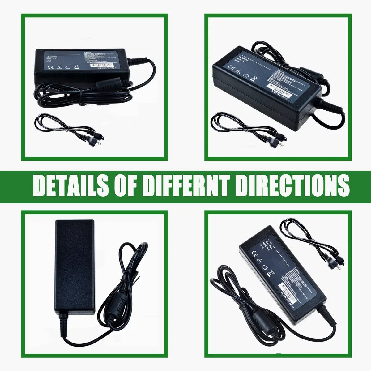 KONKIN BOO Compatible AC / DC Adapter Replacement for Dell Inspiron 15 5000 5558 series 15.6 i5558-5716SLV, i5558-5717SLV, I5558-5714SLV, I5558-6436SLV, I5558-6435SLV I5558-6431SLV Laptop Power Supply
