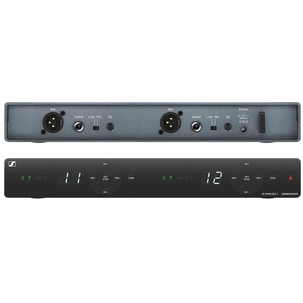 Sennheiser XSW 1-835 DUAL-A 2-Channel Wireless System with Carry Case & Microphone Sanitizer Spray Package