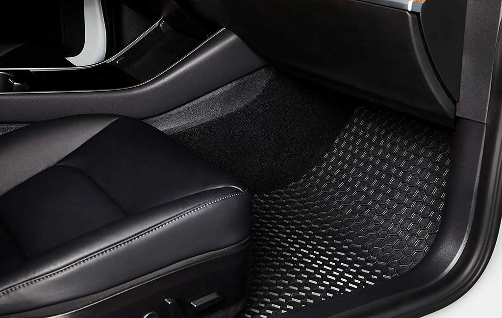 TOUGHPRO Floor Mats Accessories Set + 3rd Row + Cargo Compatible with Jeep Grand Wagoneer 8 Seater All Weather Heavy Duty Onyx Rubber - 2022