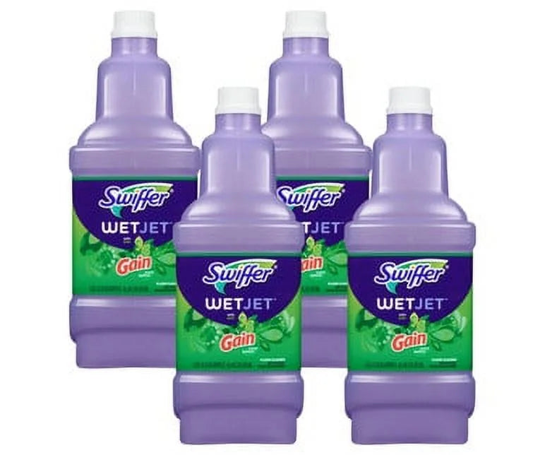 Swiffer WetJet Cleaning - All Purpose Gain System, 1.25L(4/Case)
