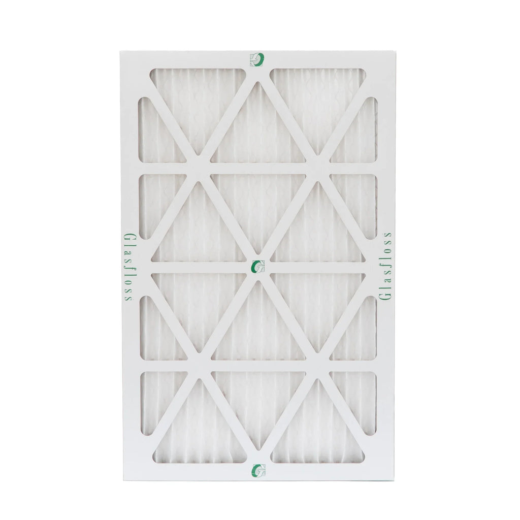 10x24x1 MERV 10 Pleated HVAC Air Filters by Glasfloss. ( Quantity 5 ) Exact Size: 9-1/2 x 23-1/2 x 7/8